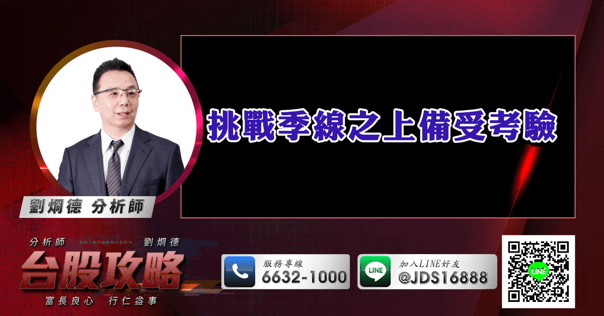 挑戰季線之上備受考驗 (圖)